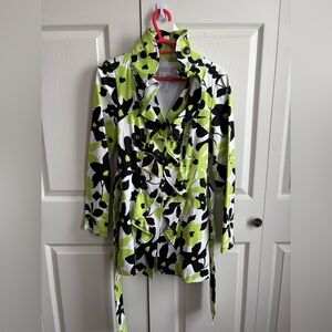 Funky Joseph Ribcoff trench coat (size 6)